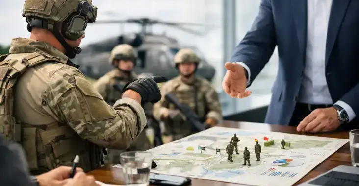 Militärische Führungsprinzipien im Business